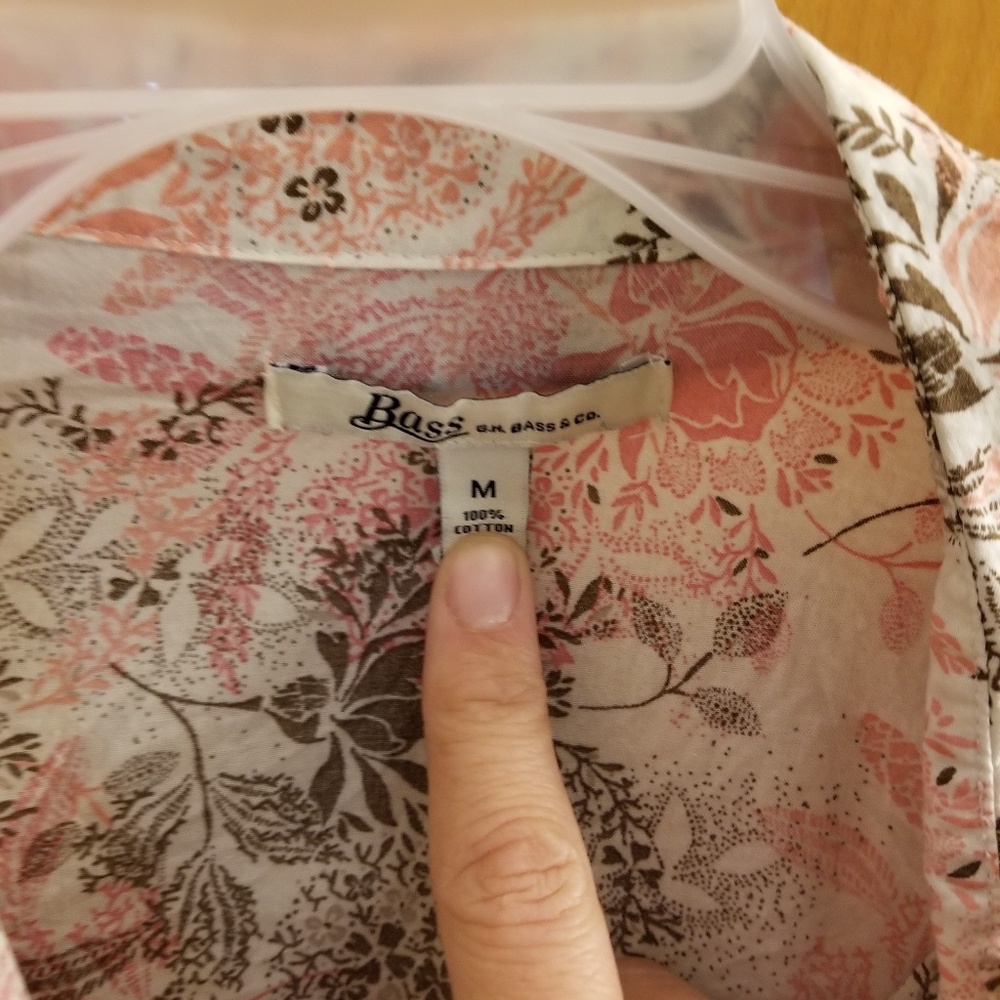Floral button down - Picture 3 of 3